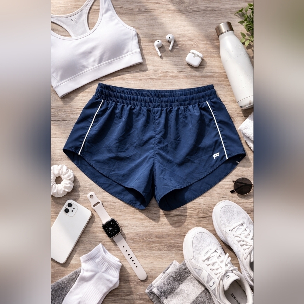 Fabletics Classic Black Athletic Shorts